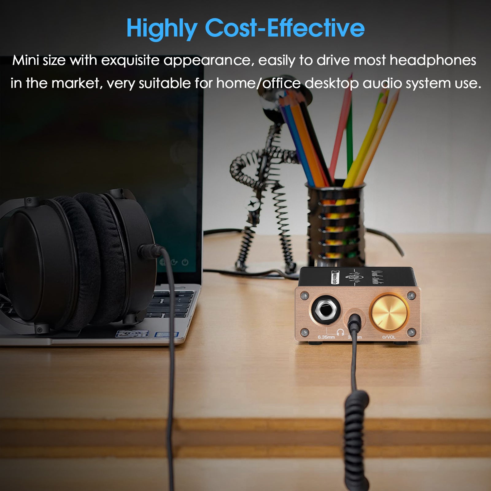 Douk Audio U3 PRO HiFi 迷你耳机放大器 A 类桌面放大器,适用于耳机 DC5V