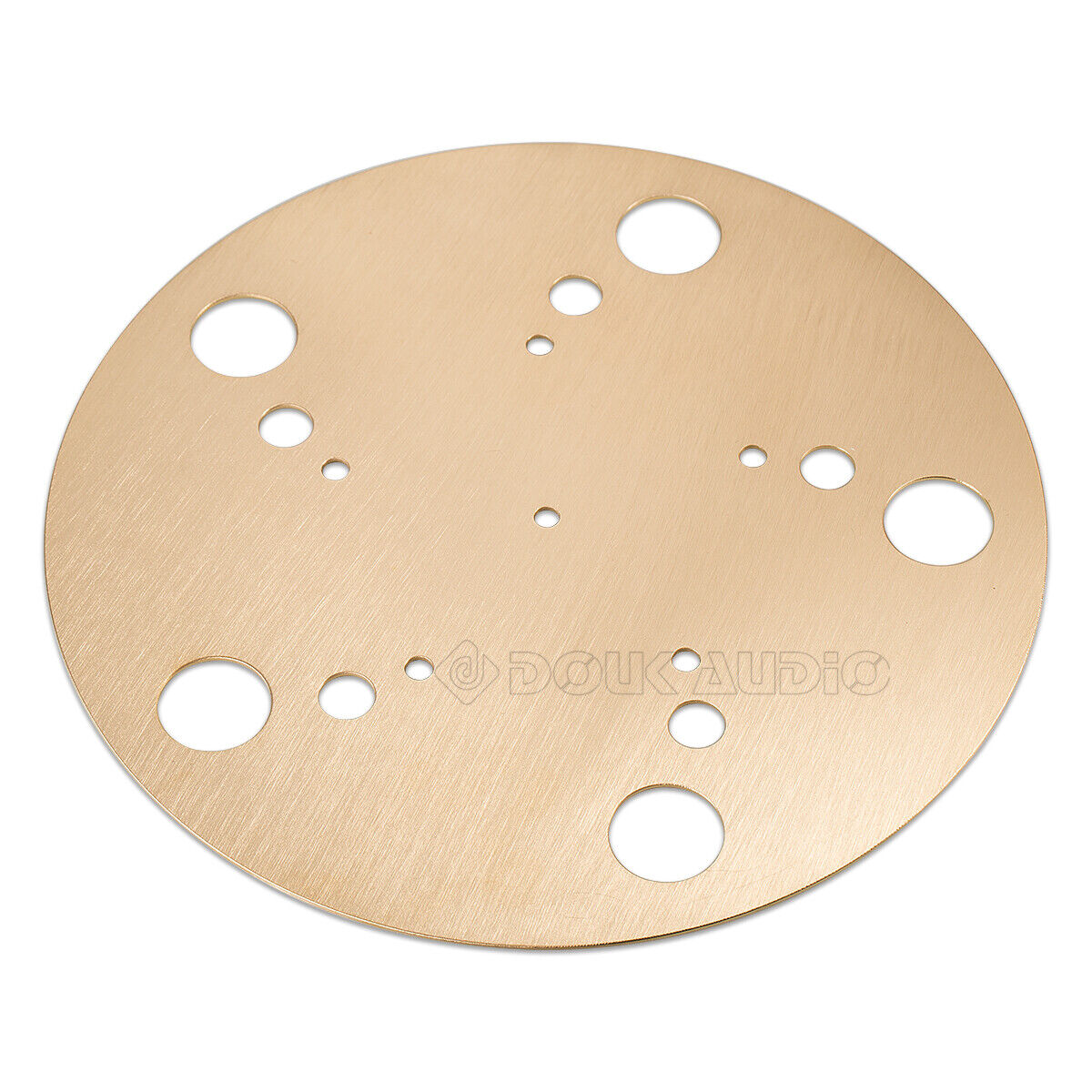 HiFi Pure Brass Turntable Platter Mat for Vinyl LP Record Player 2mm Pad Slipmat