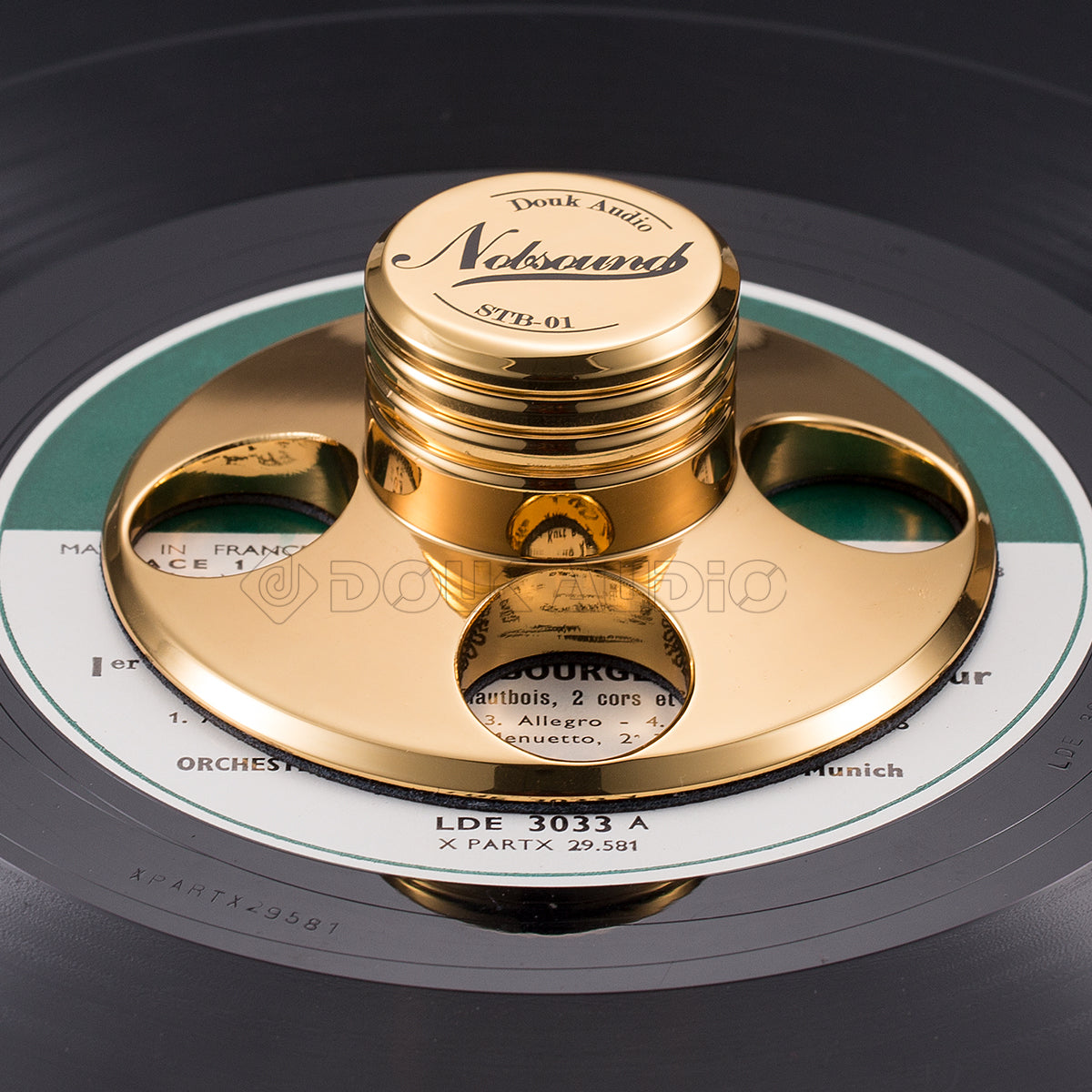 Nobsound STB-01 Schallplattengewicht/Klemme für LP-Vinyl-Player, Plattenspieler-Disc-Stabilisator