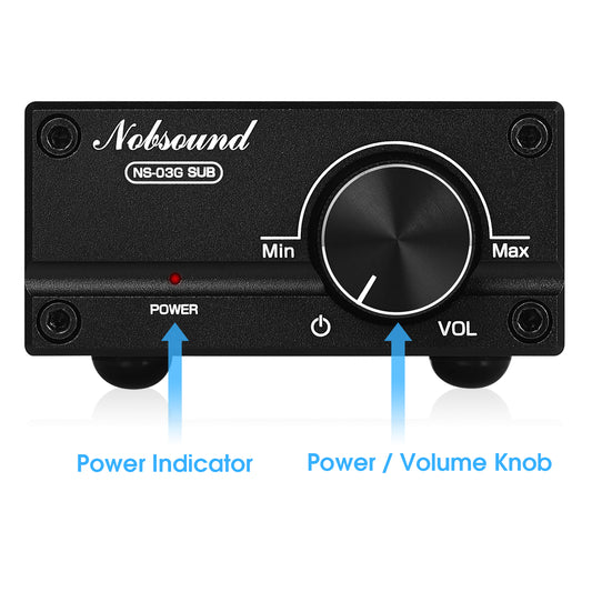 Nobsound NS-03G SUB Mini-Monokanal-Digitalverstärker HiFi-Heim-Subwoofer-Leistungsverstärker 100 W
