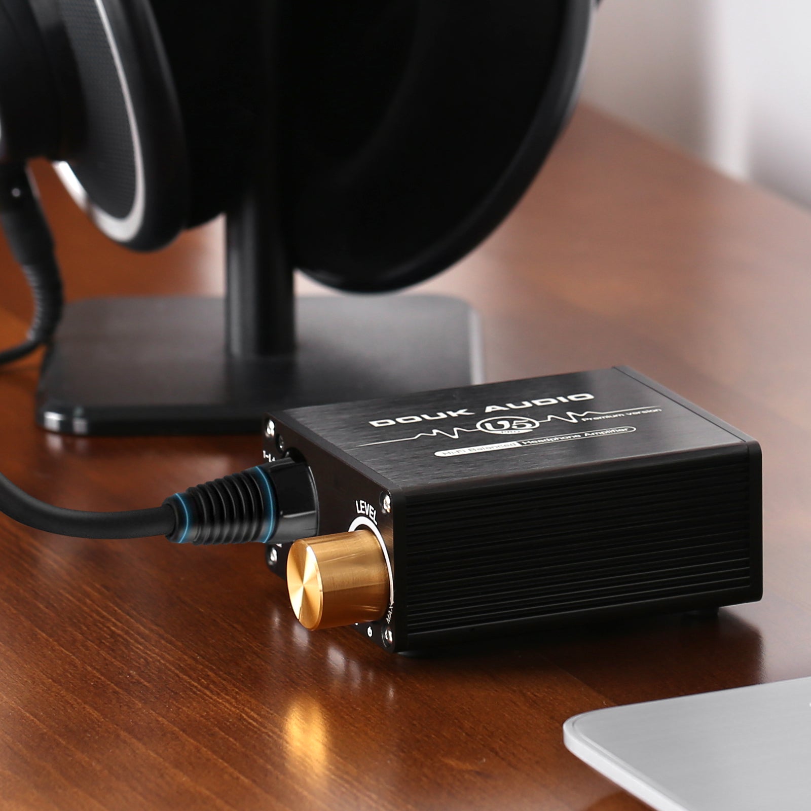 Douk Audio U5PRO HiFi vollsymmetrischer Kopfhörerverstärker Mini-Stereo-Verstärker für XLR/4,4-mm-Headsets