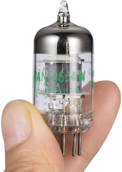 Matched Pair 7-Pin GE JAN 5654W Vacuum Tubes Upgrade for 6AK5/6J1/6Ж1/ EF95/6J1P