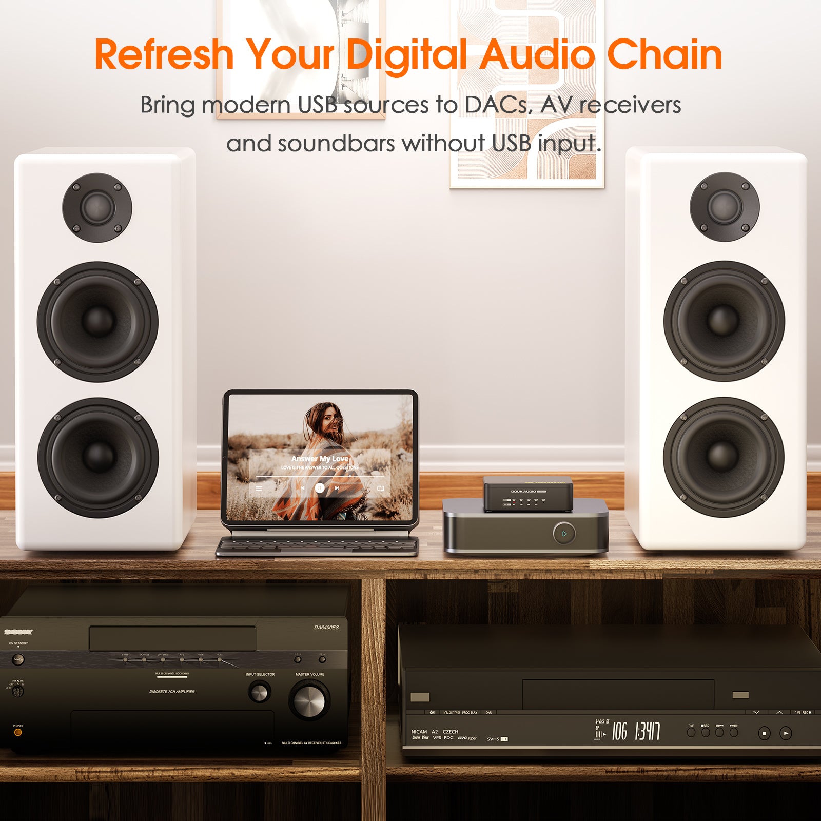 [Pre-Sale] Douk Audio U2-PRO-FC XMOS XU316 USB DDC Reclocker-Femtosecond Version