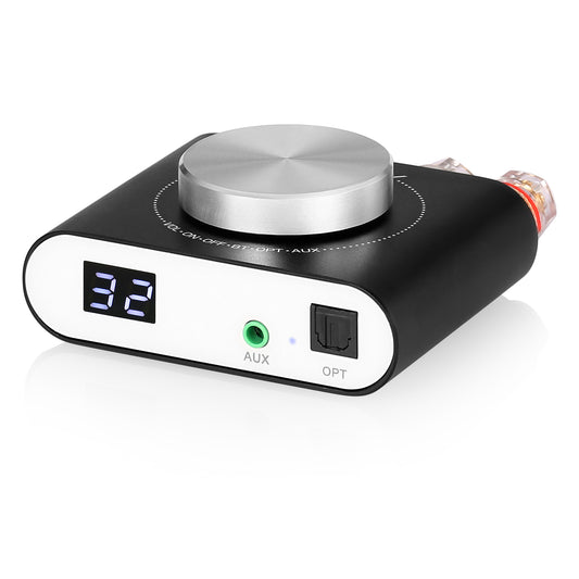 Nobsound Q10 HiFi Bluetooth 5.0 Digitalverstärker Mini AUX/optischer Stereo-Audio-Leistungsverstärker 100 W 