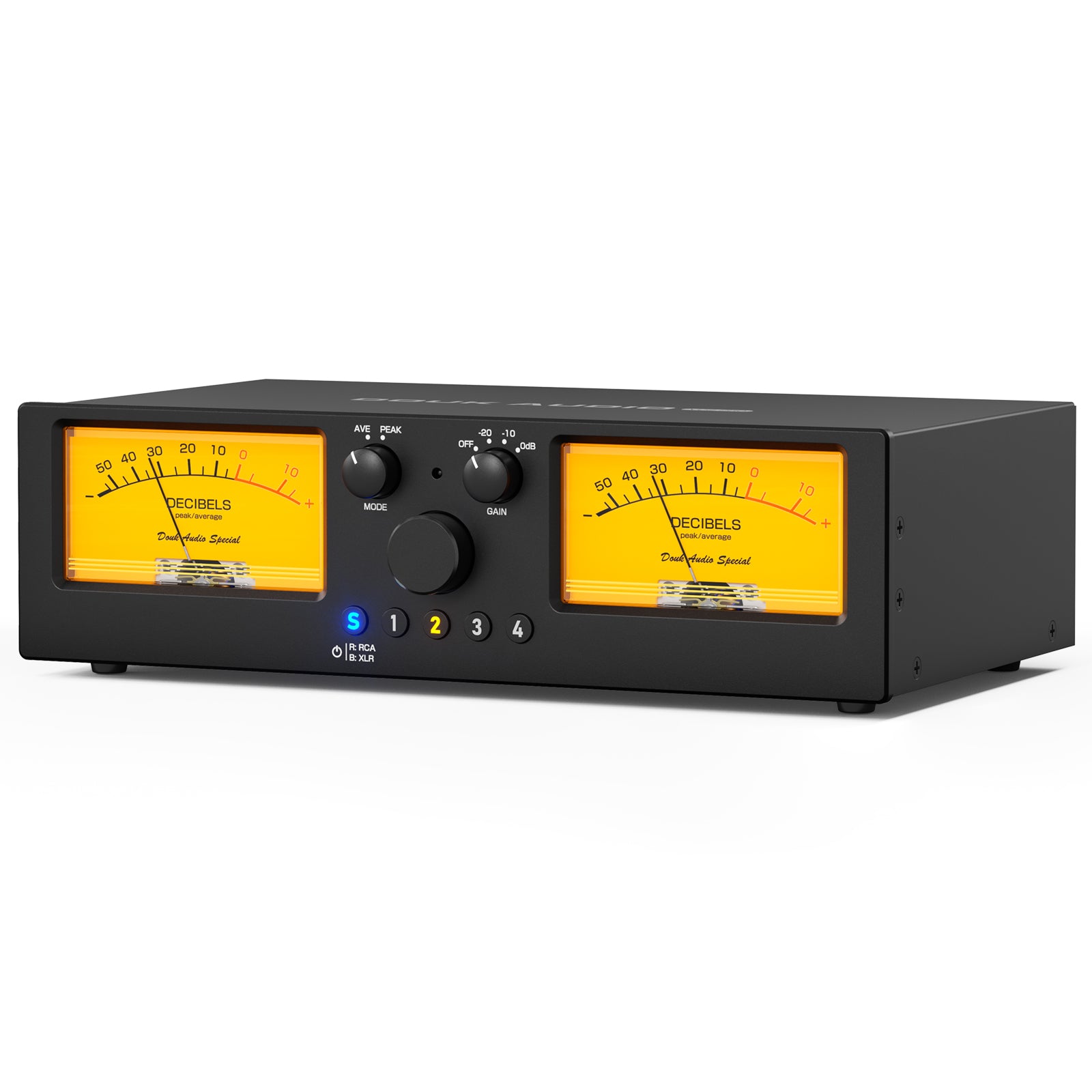 [Pre-Sale] Douk Audio VU2-PRO：4‑Way Audio Selector with Accurate Analog VU Meter