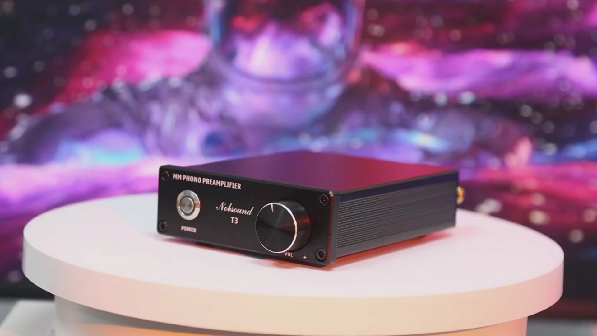 Nobsound T3 MM Phono-Vorverstärker für Plattenspieler, HiFi-Heim-Plattenspieler-Vorverstärker 