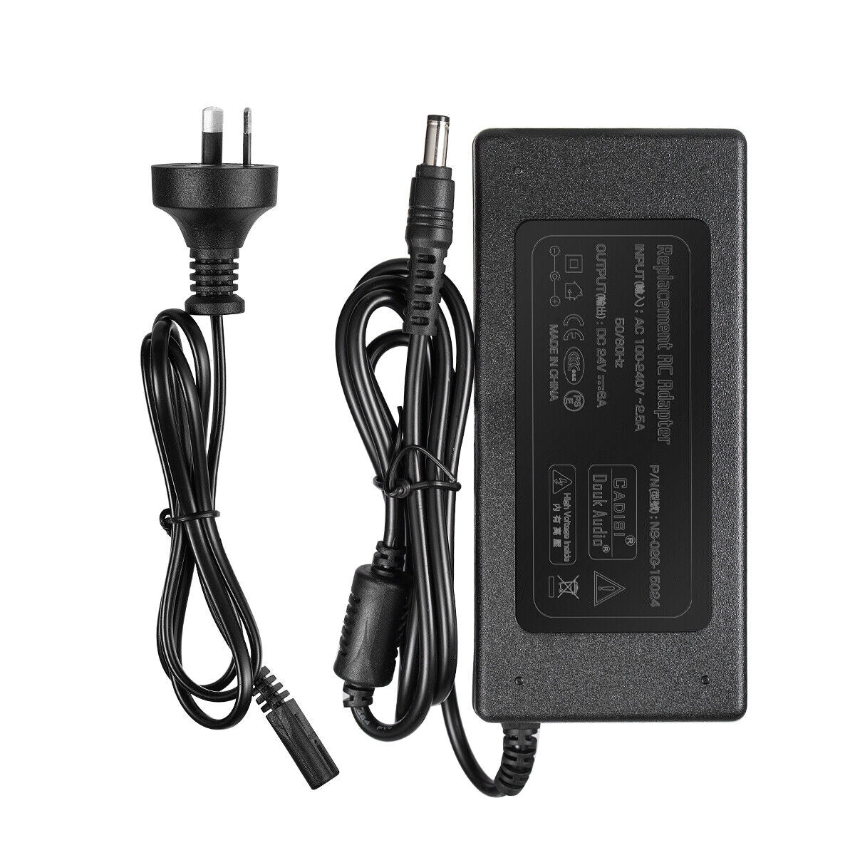 Douk Audio DC 19/24/32/36/48V Power Supply Adapter AC 100-240V Transformer