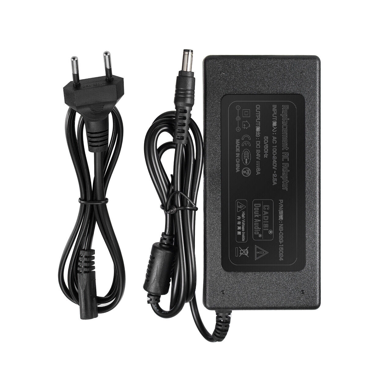 Douk Audio DC 19/24/32/36/48V Power Supply Adapter AC 100-240V Transformer