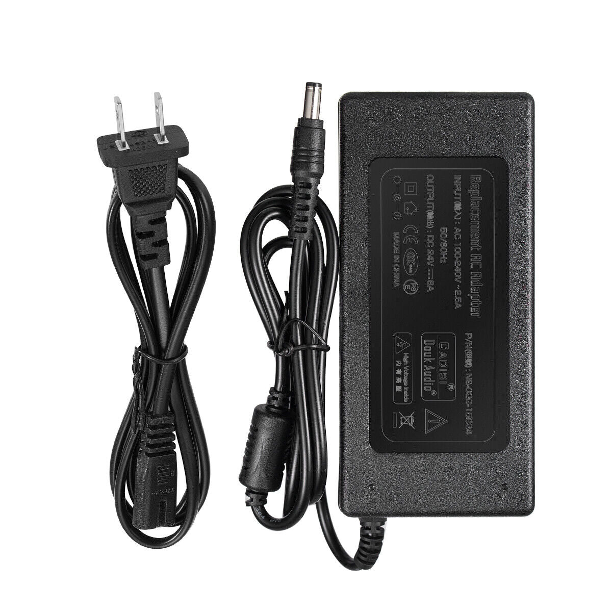 Douk Audio DC 19/24/32/36/48V Power Supply Adapter AC 100-240V Transformer