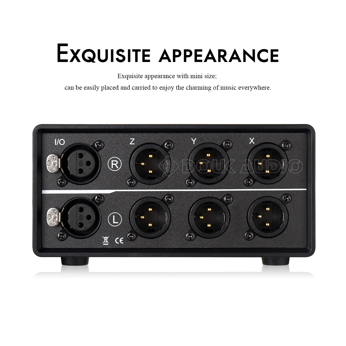 Little Bear MC103 PRO 1(3)-IN-3(1)-OUT XLR Balanced Audio Converter Stereo Passive Selector Switcher