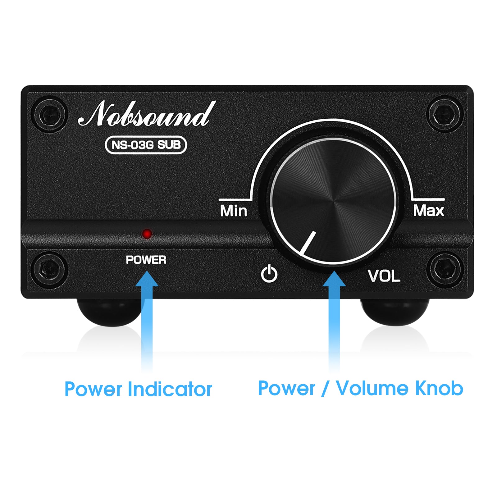 Nobsound NS-03G SUB Mini-Monokanal-Digitalverstärker HiFi-Heim-Subwoofer-Leistungsverstärker 100 W 