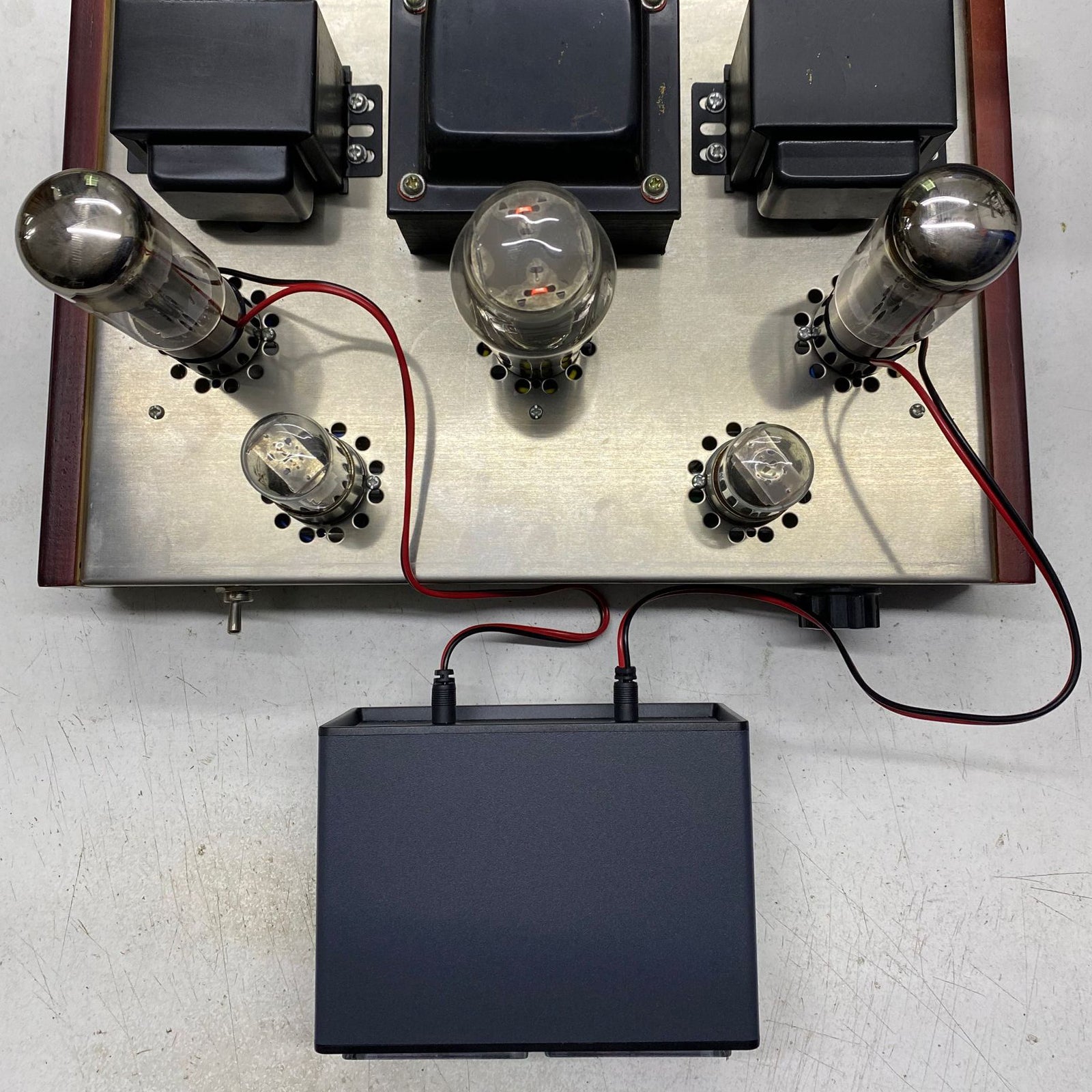 Douk Audio CT1-BOX 8 针双偏置电流探头测试仪带音量表，适用于 EL34 KT88 6L6 6V6 6550 KT66 电子管