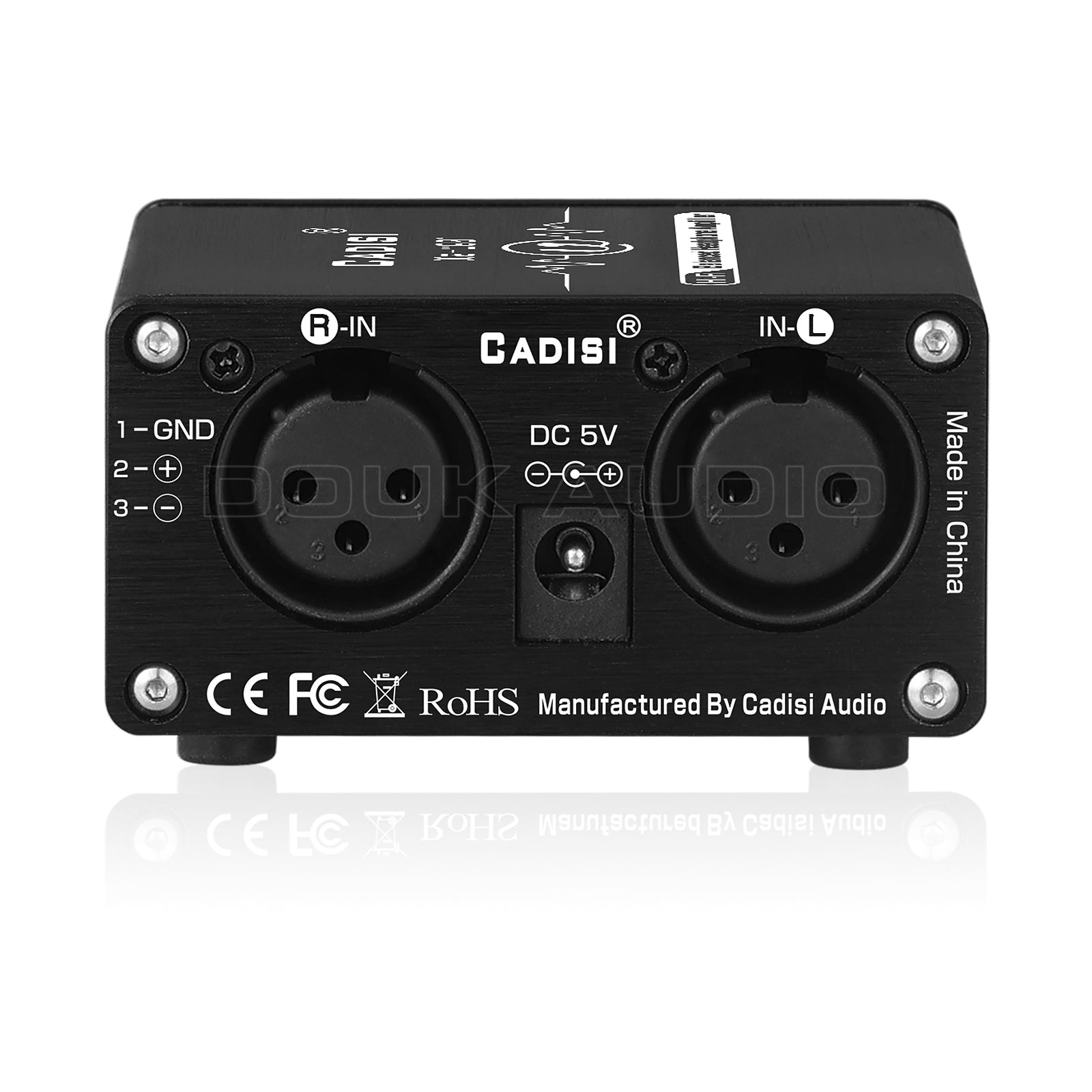 Douk Audio U5 迷你全平衡耳机放大器，适用于 XLR/4.4 毫米耳机